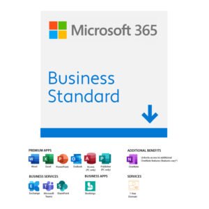 Microsoft 365 Business Standard – All-in-one productivity suite for businesses.