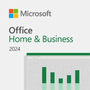 Microsoft Office Home 2024 for Windows and Mac with access to Word, Excel, and PowerPoint