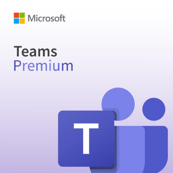 Business professionals collaborating in a video meeting using Microsoft Teams Premium features like AI meeting notes and advanced security